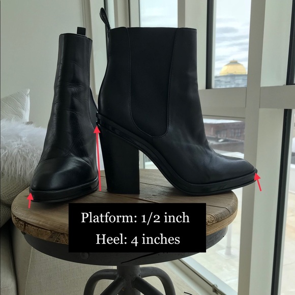 Aldo Leather Ankle Boots - Picture 6 of 6